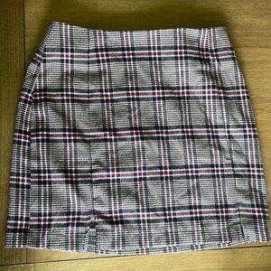 Plaid Skirt